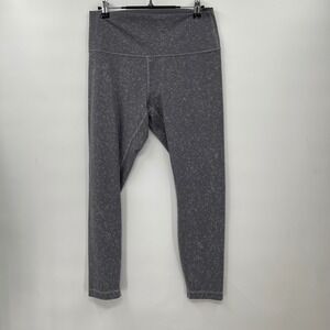 Lululemon Align 25" Leggings Gray Speckled Yoga‎ Pants High Rise Women's